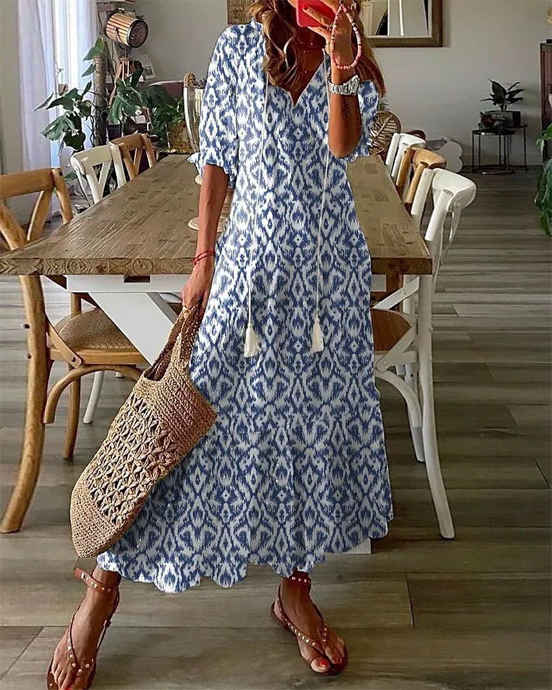 LD | Elegante zomer maxi jurk
