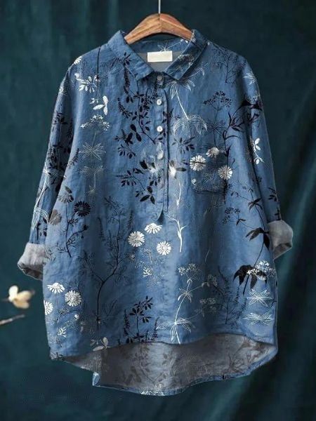TS | Elegant and versatile floral blouse