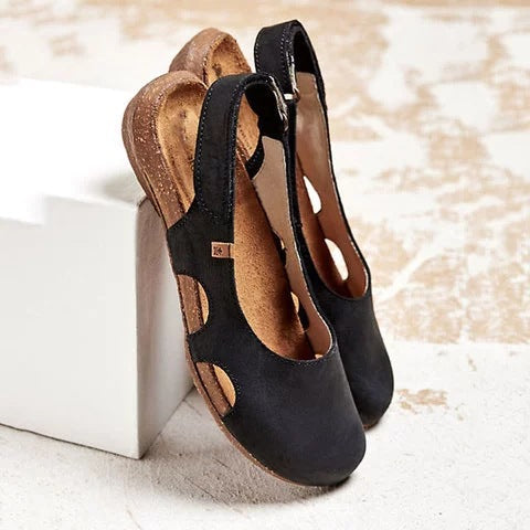LD | Retro antislipsandalen met gesloten teen