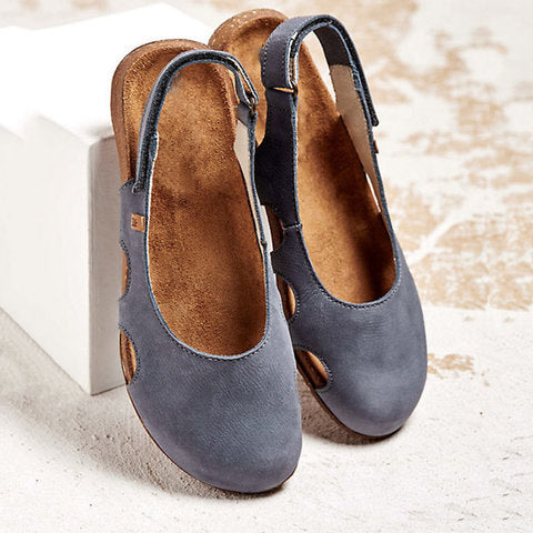 LD | Retro antislipsandalen met gesloten teen