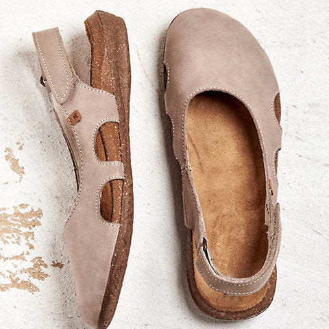 LD | Retro antislipsandalen met gesloten teen