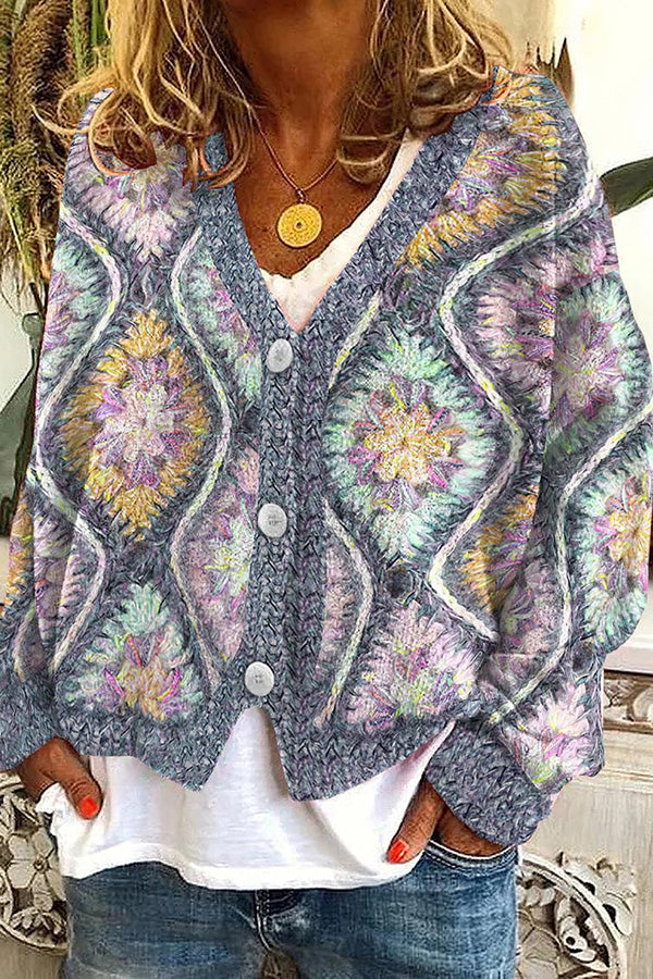 TS | Vintage boho cardigan