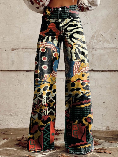 TS | Artistic High Waist pants for women