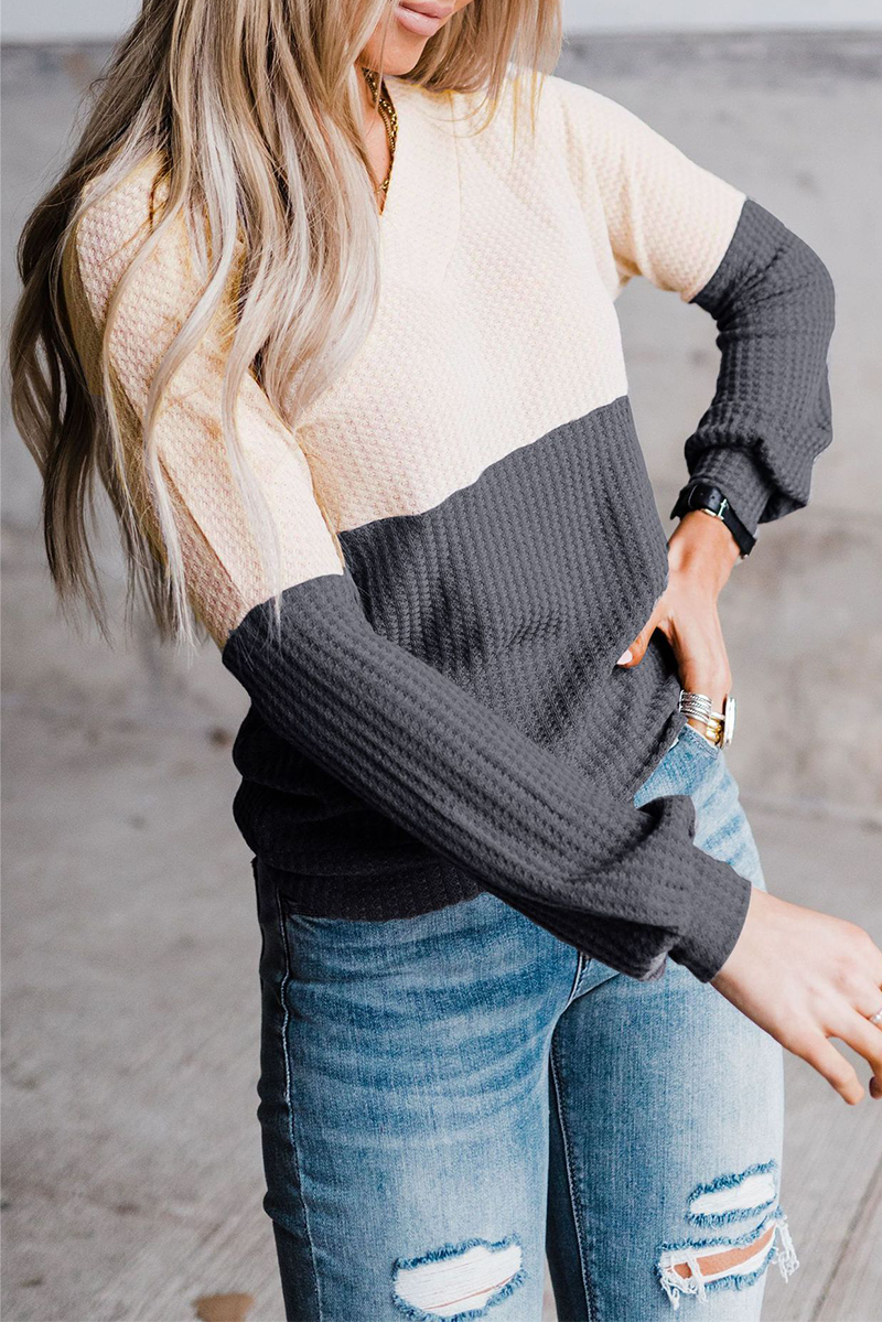 LD Casual loszittende wintertop