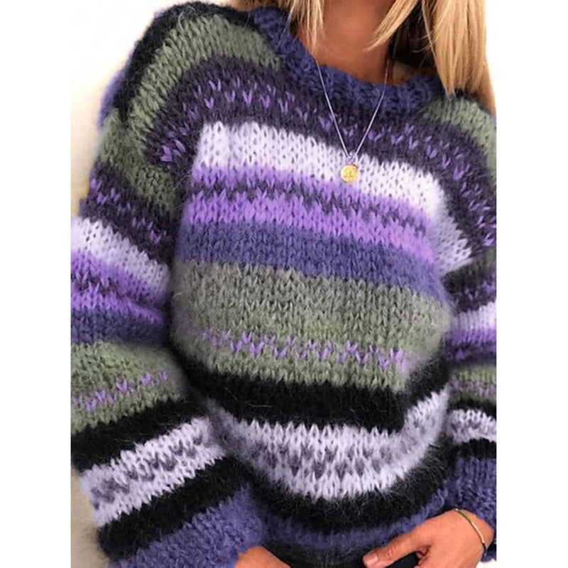 TS | Cozy striped knit sweater