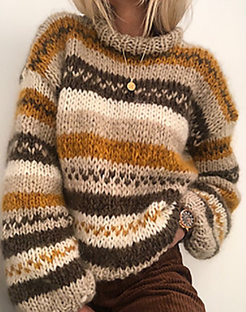 TS | Cozy striped knit sweater