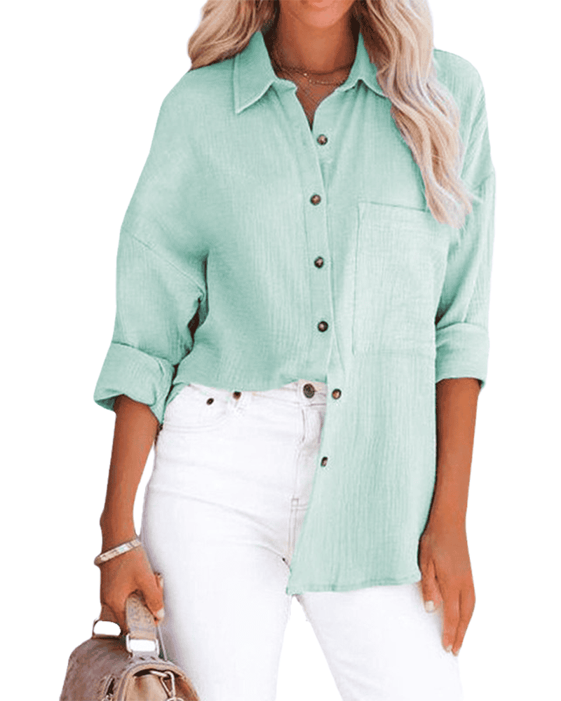 LD | Trendy, minimalistische winterblouse