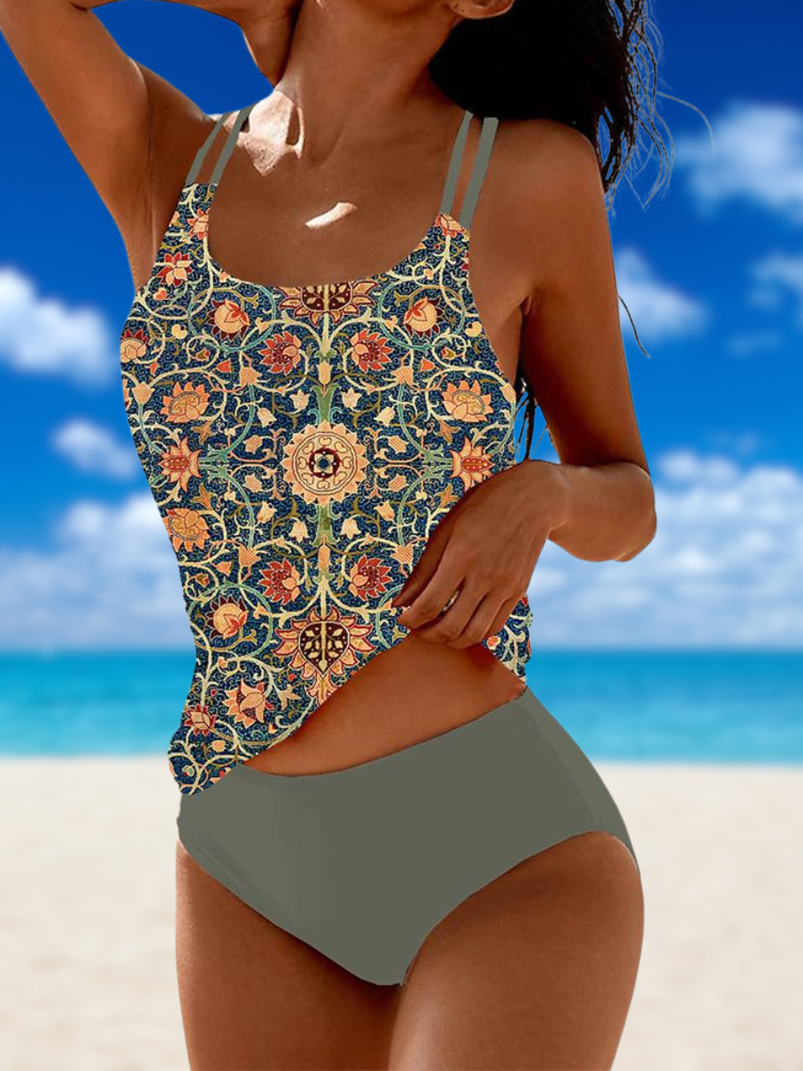 TS | Elegant, colourful printed summer swimwear