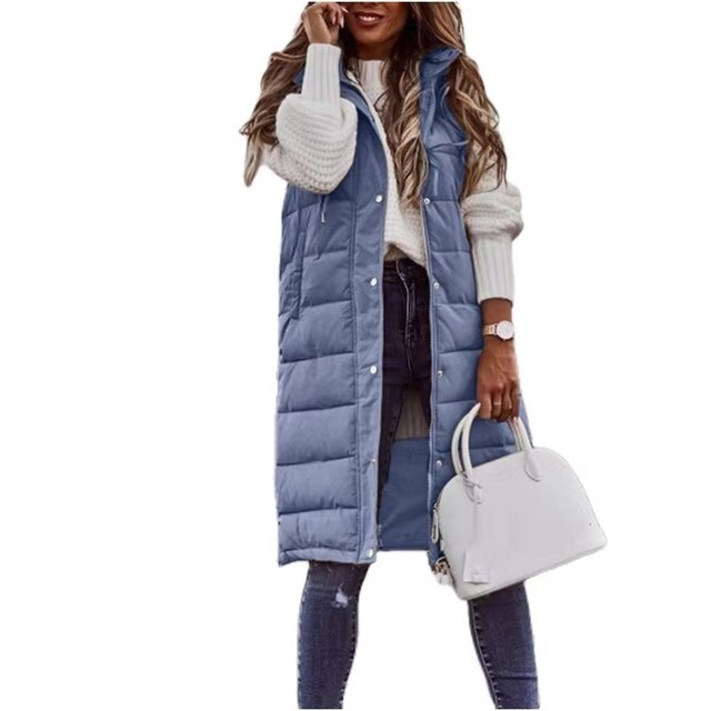 LD | Gewatteerd vest met capuchon Bodywarmer