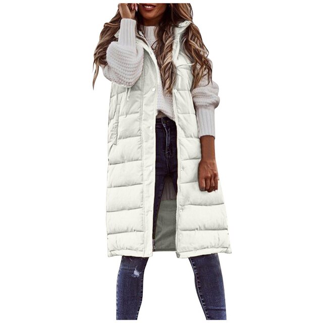 LD | Gewatteerd vest met capuchon Bodywarmer