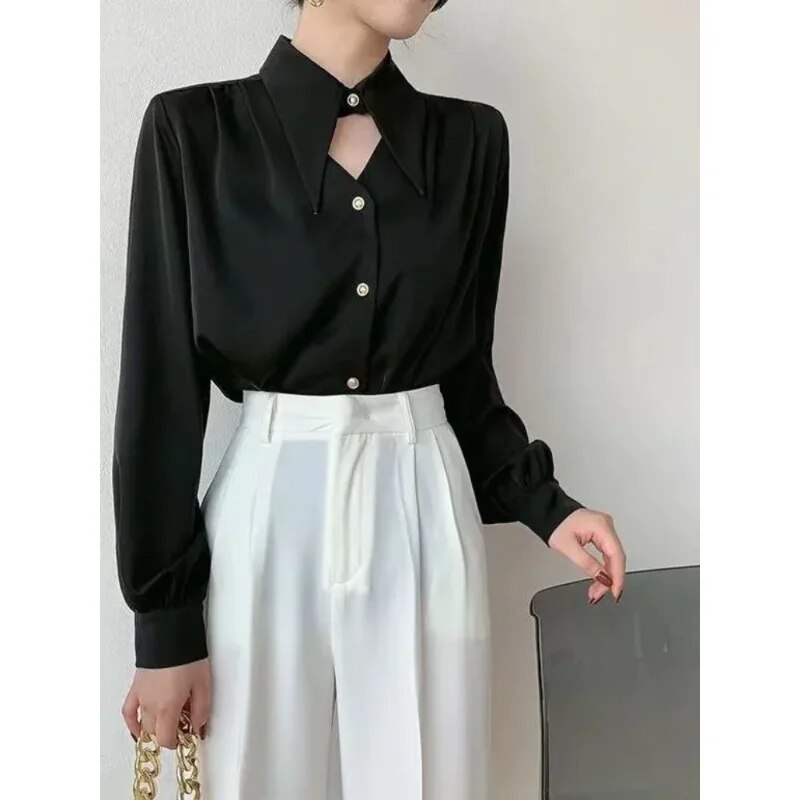 TS | Effortless and chic winter blouse