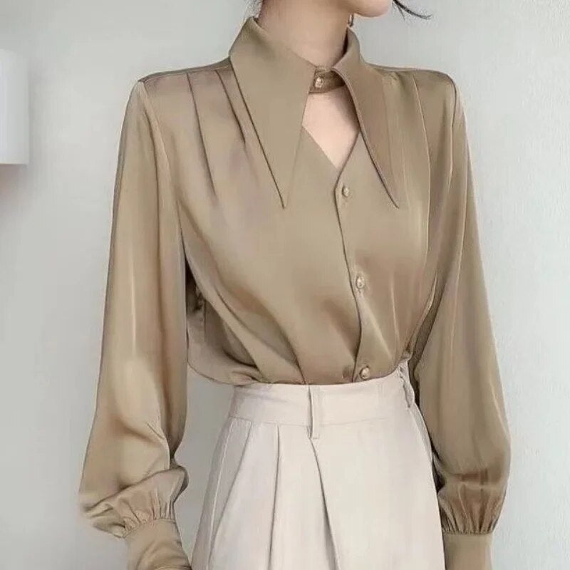TS | Effortless and chic winter blouse