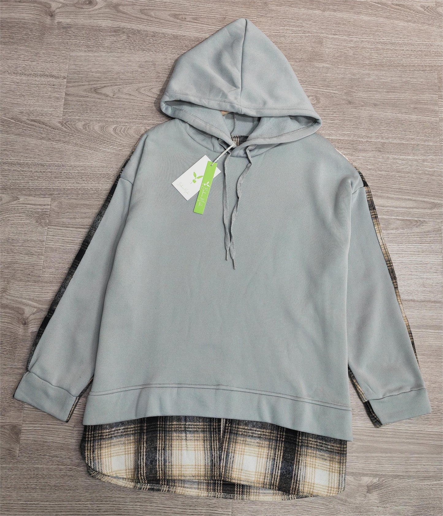 LD | Comfortabel patchwork sweatshirt met lange mouwen