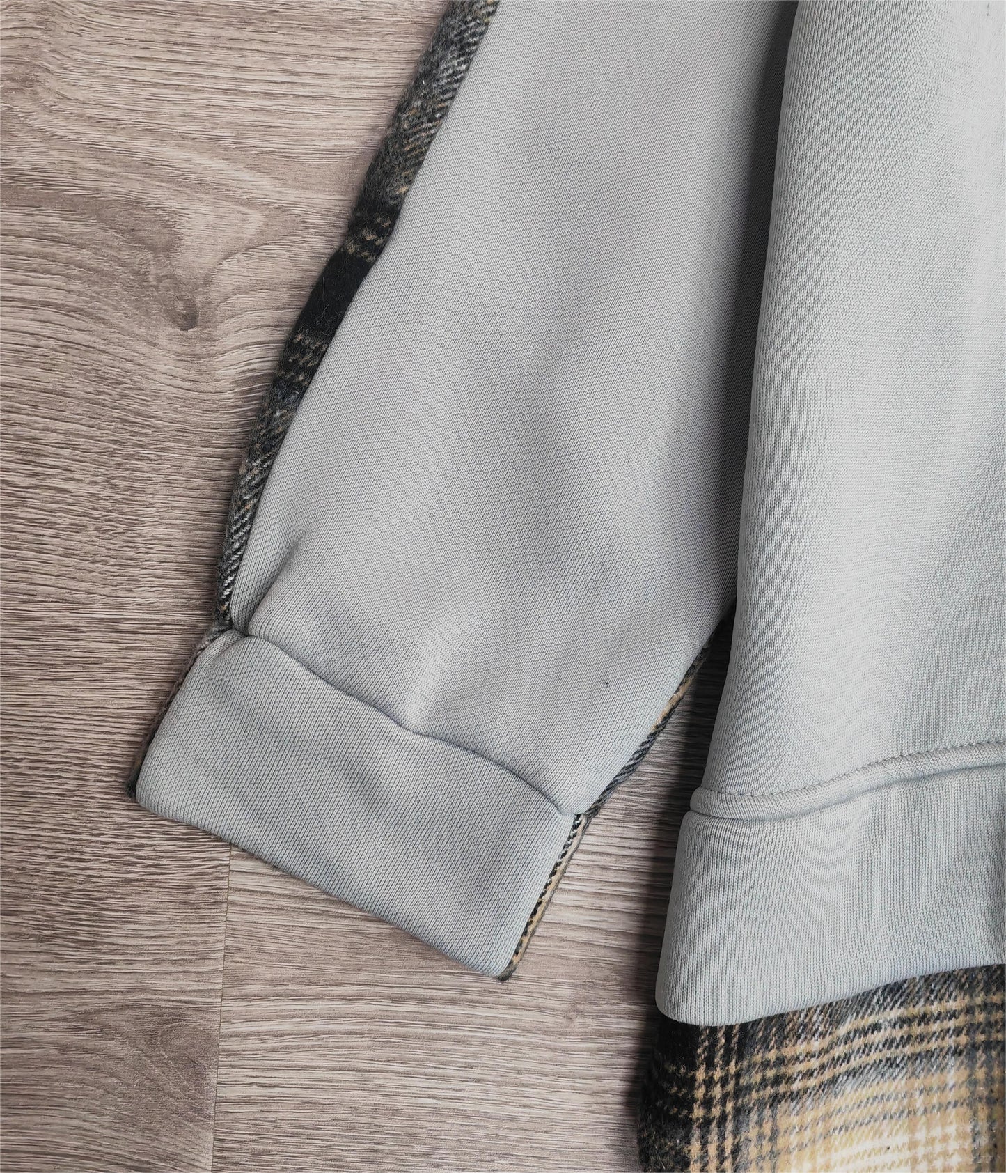 LD | Comfortabel patchwork sweatshirt met lange mouwen