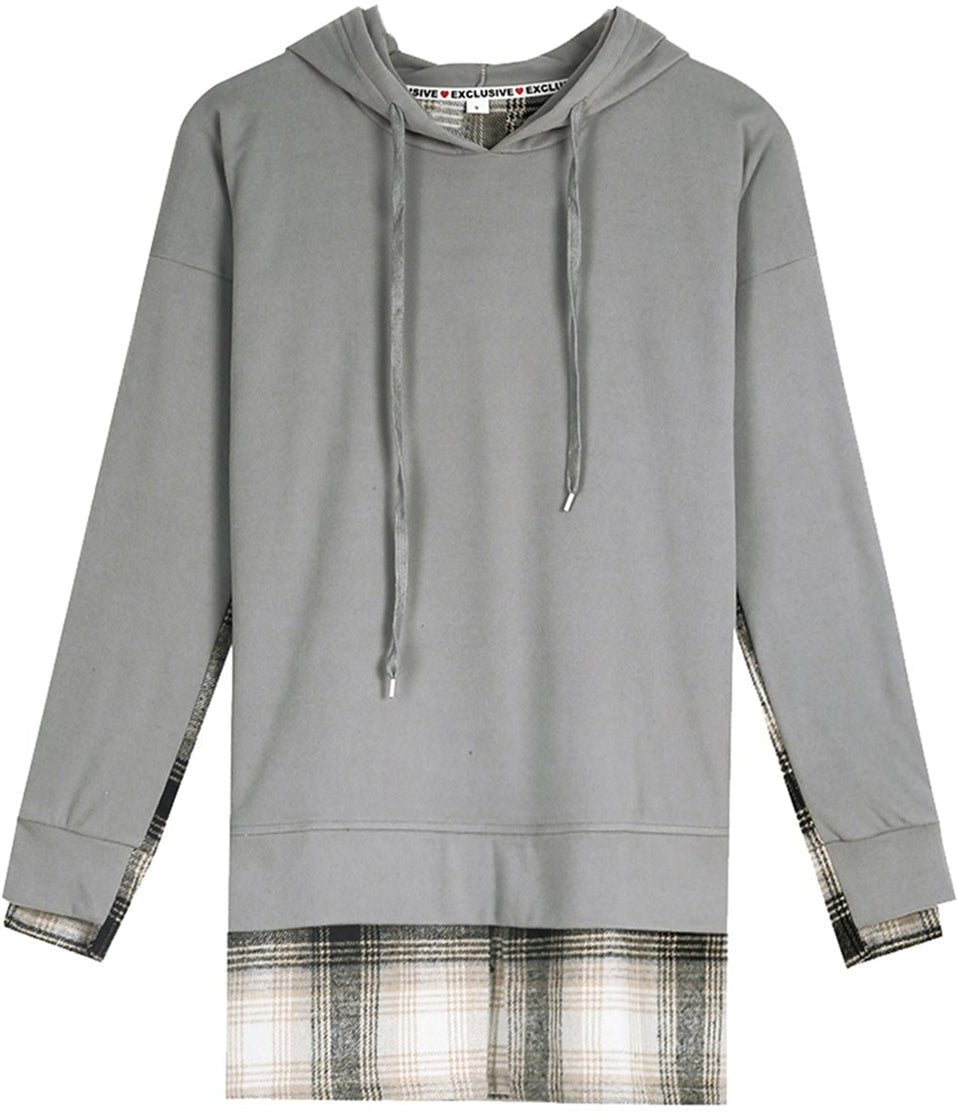 LD | Comfortabel patchwork sweatshirt met lange mouwen