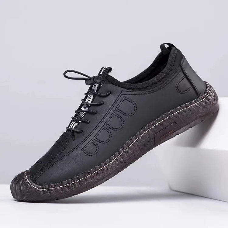 LD | Heren sandalen Zomer zacht leer ademend schoenen