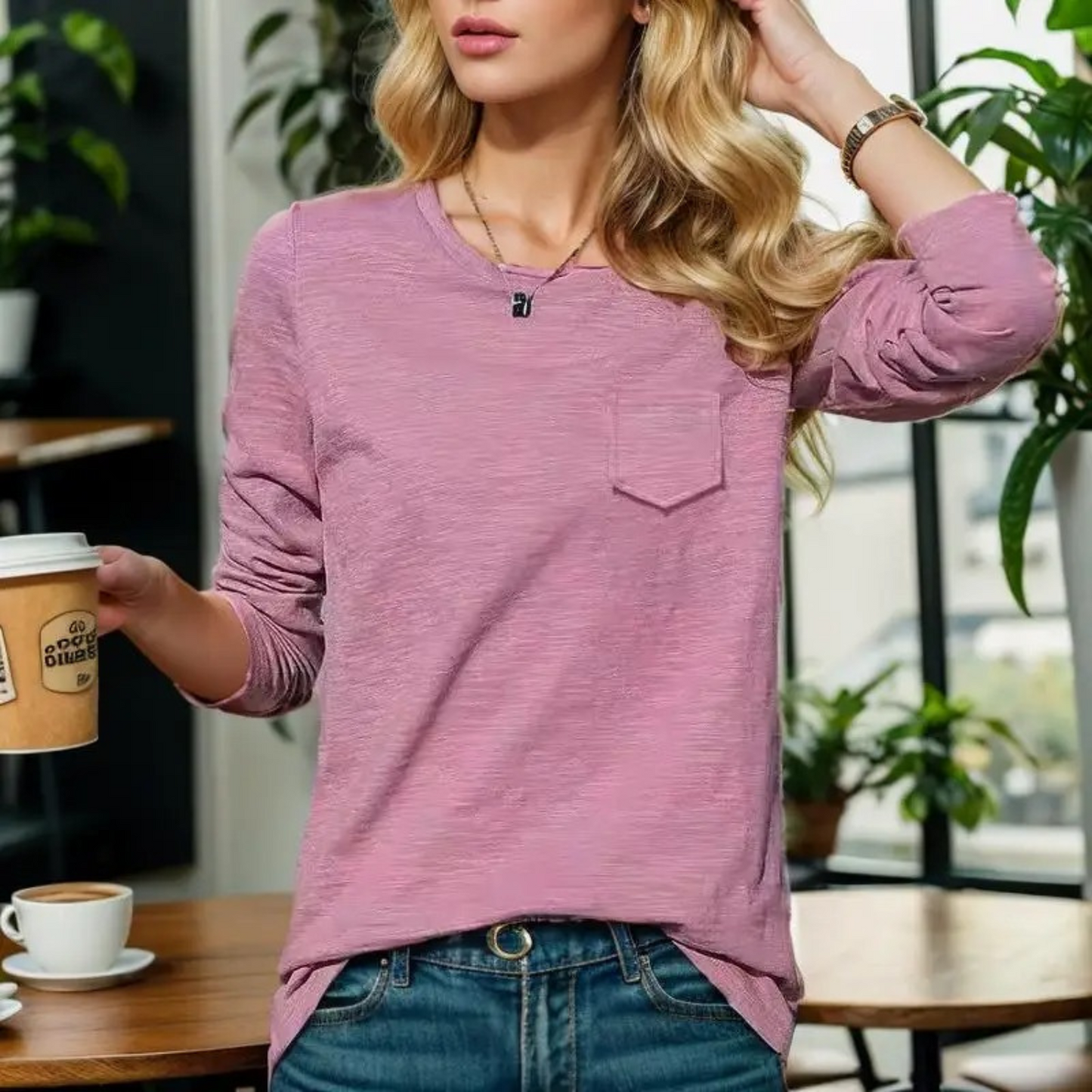 LD | Eenvoudige en elegante blouse