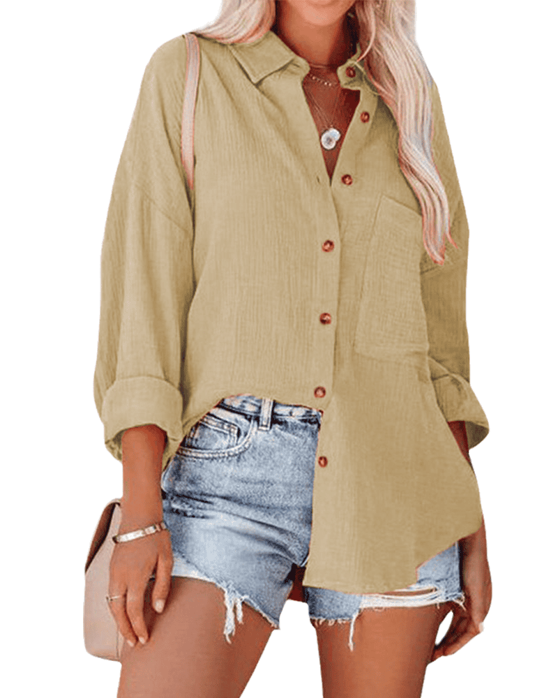 LD | Trendy, minimalistische winterblouse