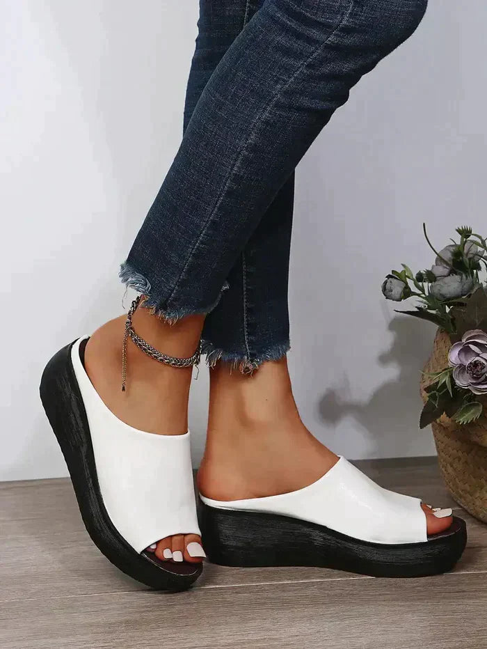 LD | Vrouwen Platform Open Teen Sandalen