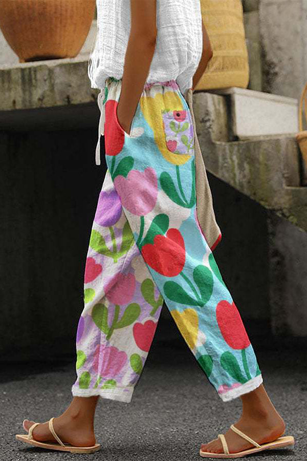 TS | Fitted and airy pants