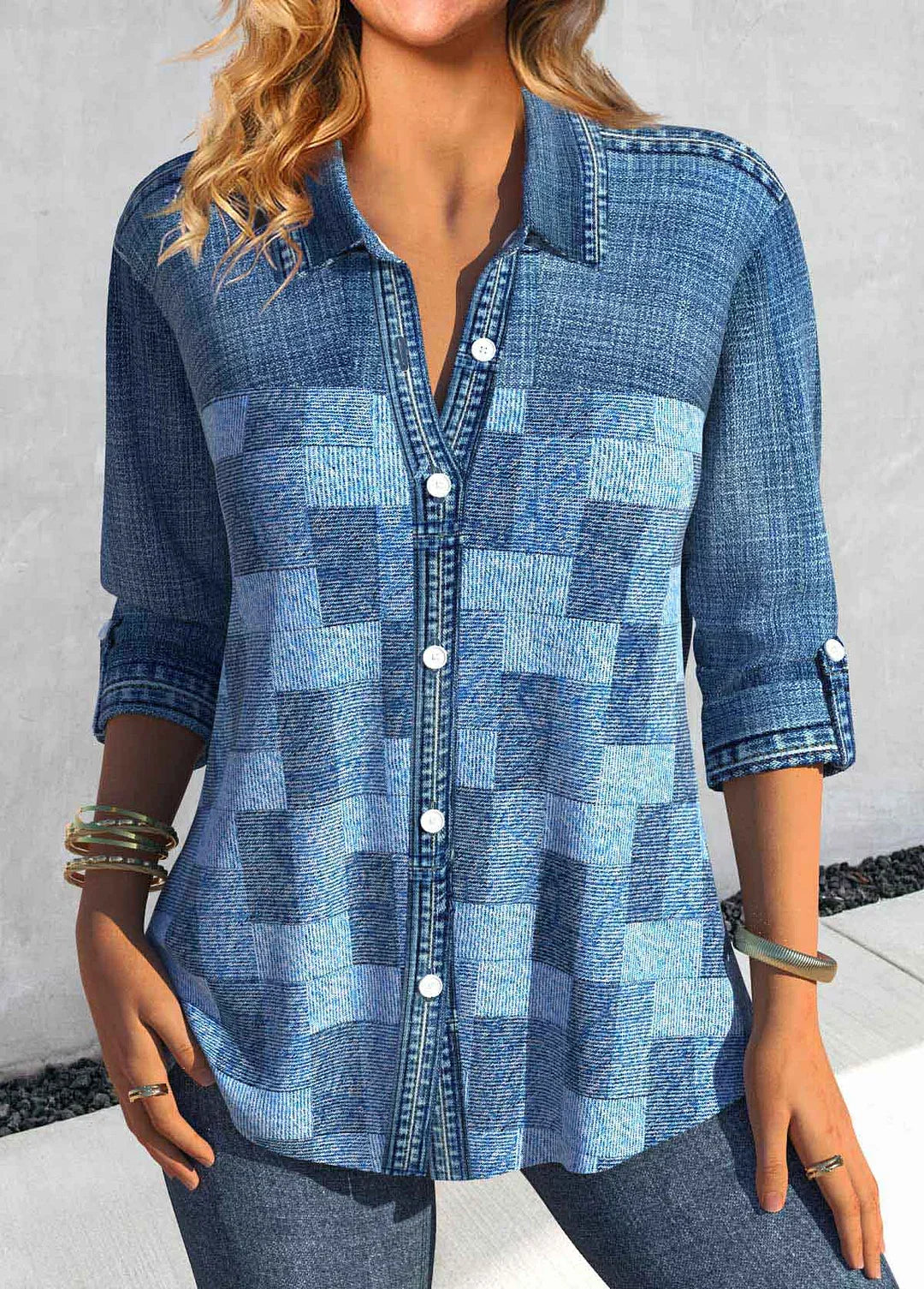 TS | ClCMsic and elegant general blouse