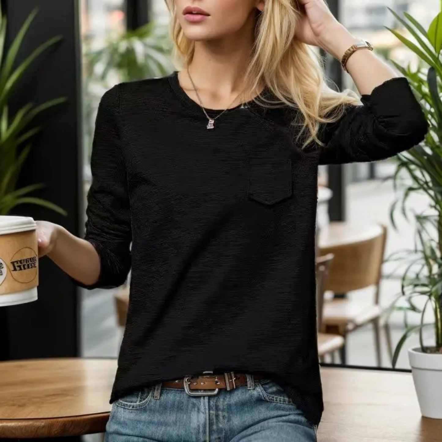 LD | Eenvoudige en elegante blouse
