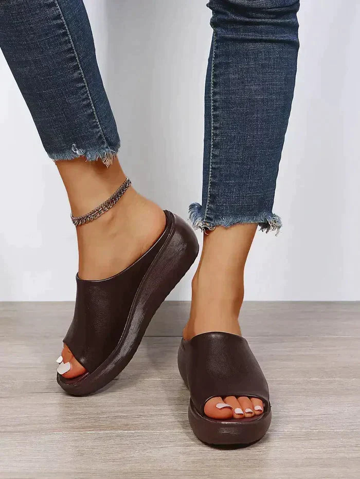 LD | Vrouwen Platform Open Teen Sandalen