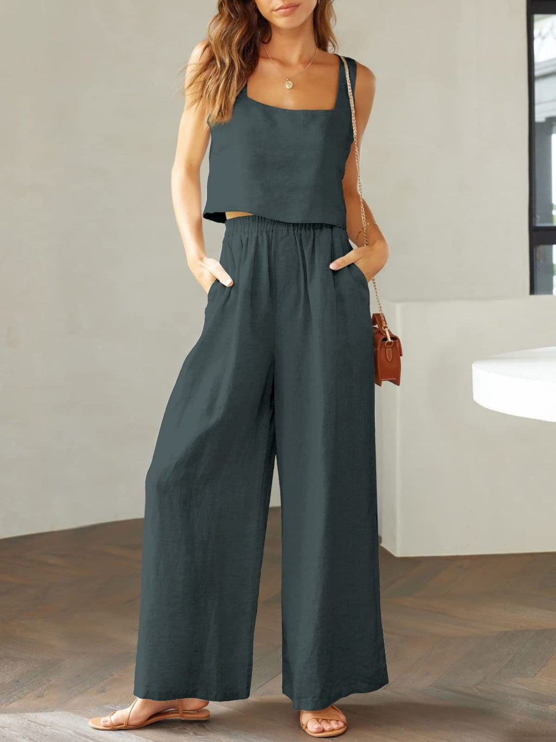 TS | Wide pantsuits