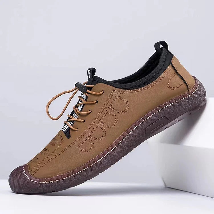 LD | Heren sandalen Zomer zacht leer ademend schoenen
