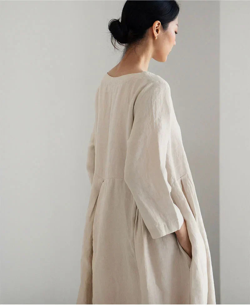 TS | Long dress with long sleeves