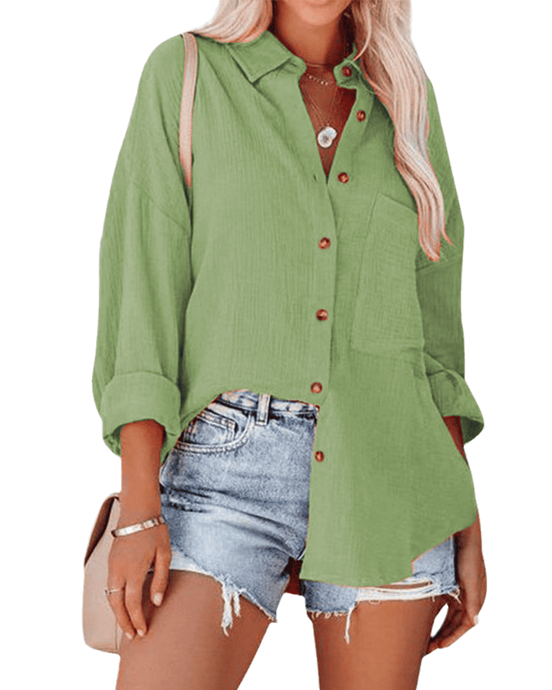 LD | Trendy, minimalistische winterblouse