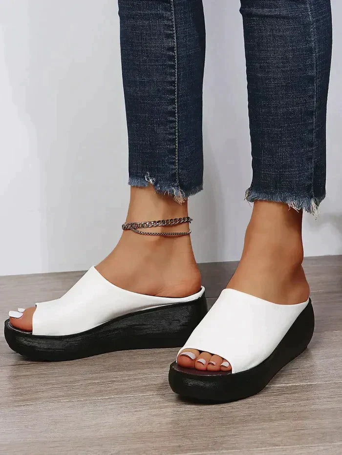 LD | Vrouwen Platform Open Teen Sandalen