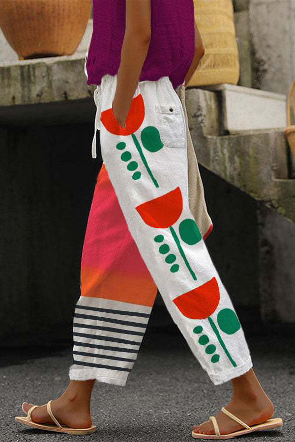 TS | Fitted and airy pants