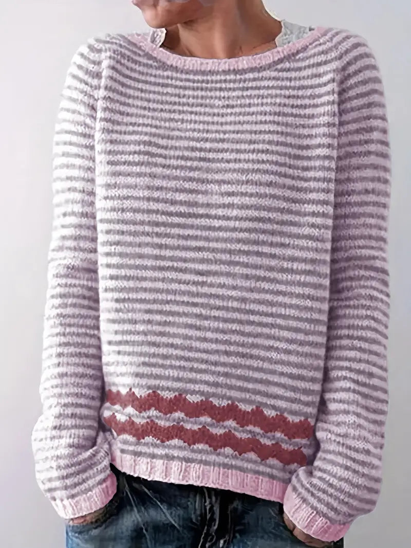 TS | Cozy striped knit sweater