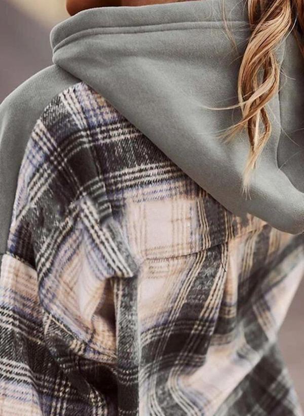 LD | Comfortabel patchwork sweatshirt met lange mouwen