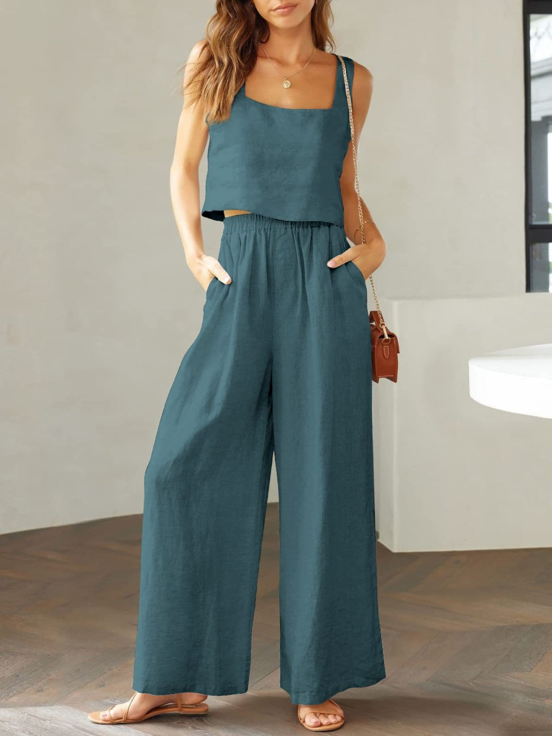 TS | Wide pantsuits