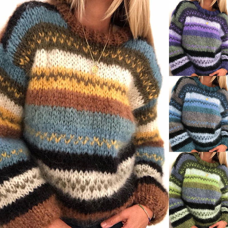 TS | Cozy striped knit sweater