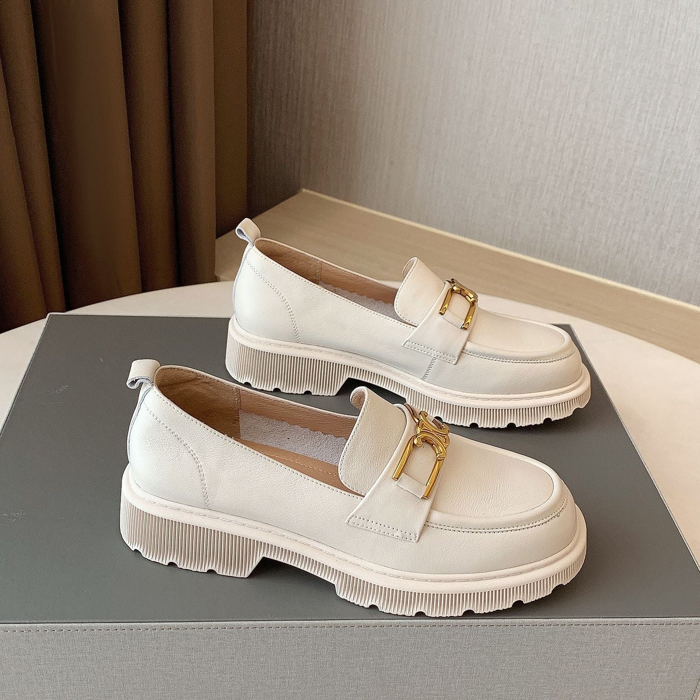TS | Stylish chunky loafers