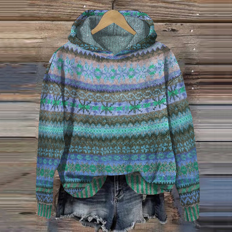 TS | Patterned hoodie