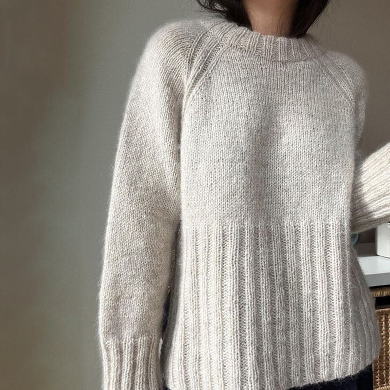 LD | Zachte gebreide oversized trui