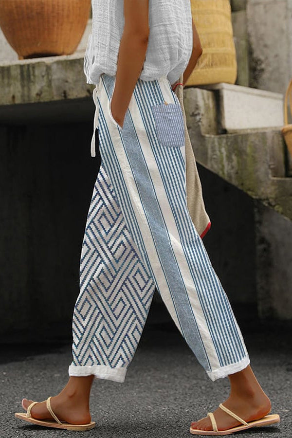 TS | Fitted and airy pants