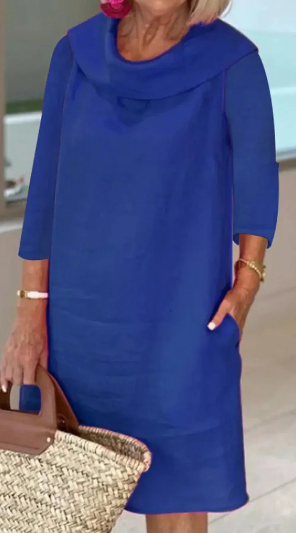 TS | Dress with collar