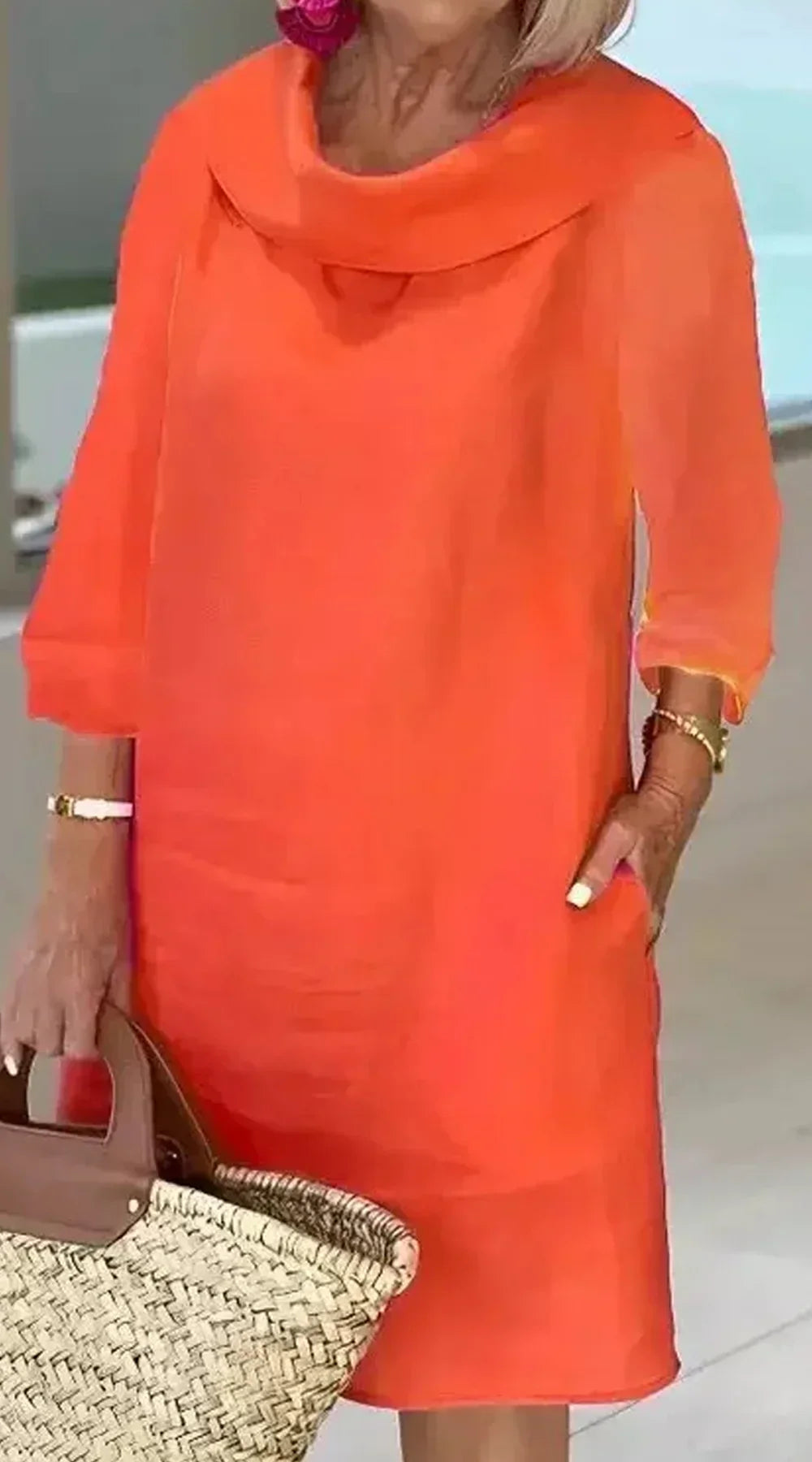 TS | Dress with collar
