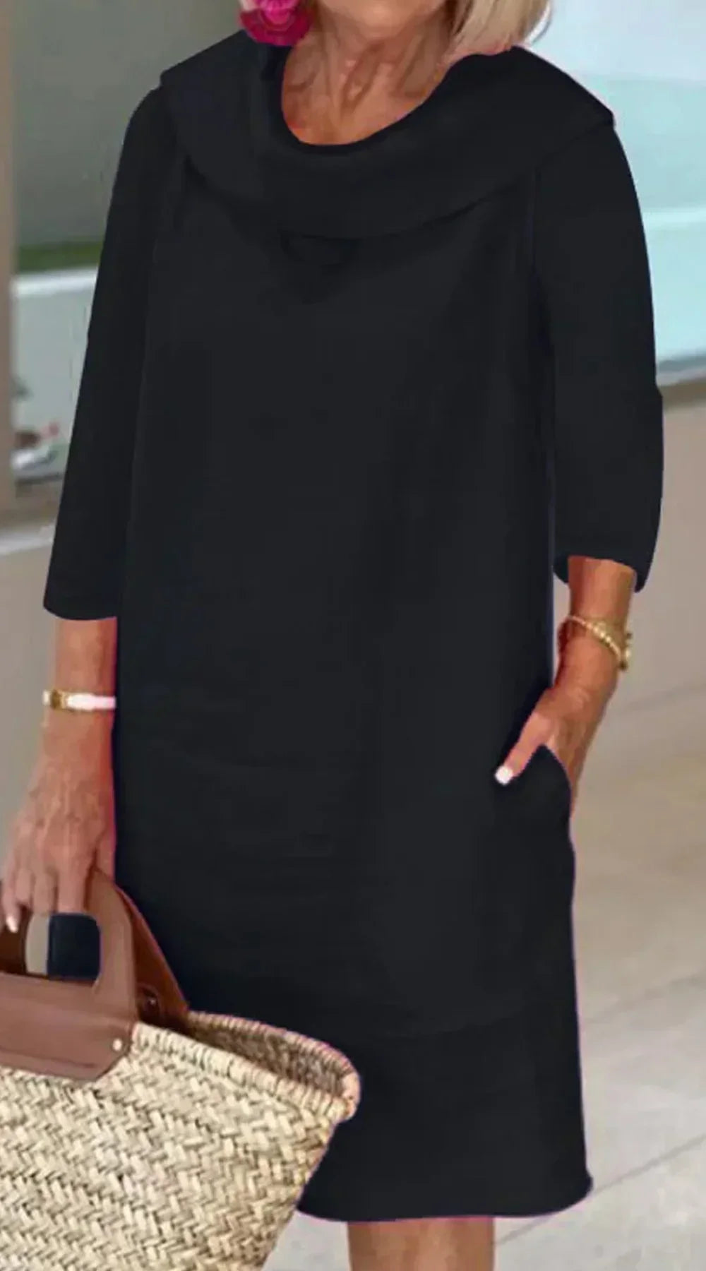 TS | Dress with collar