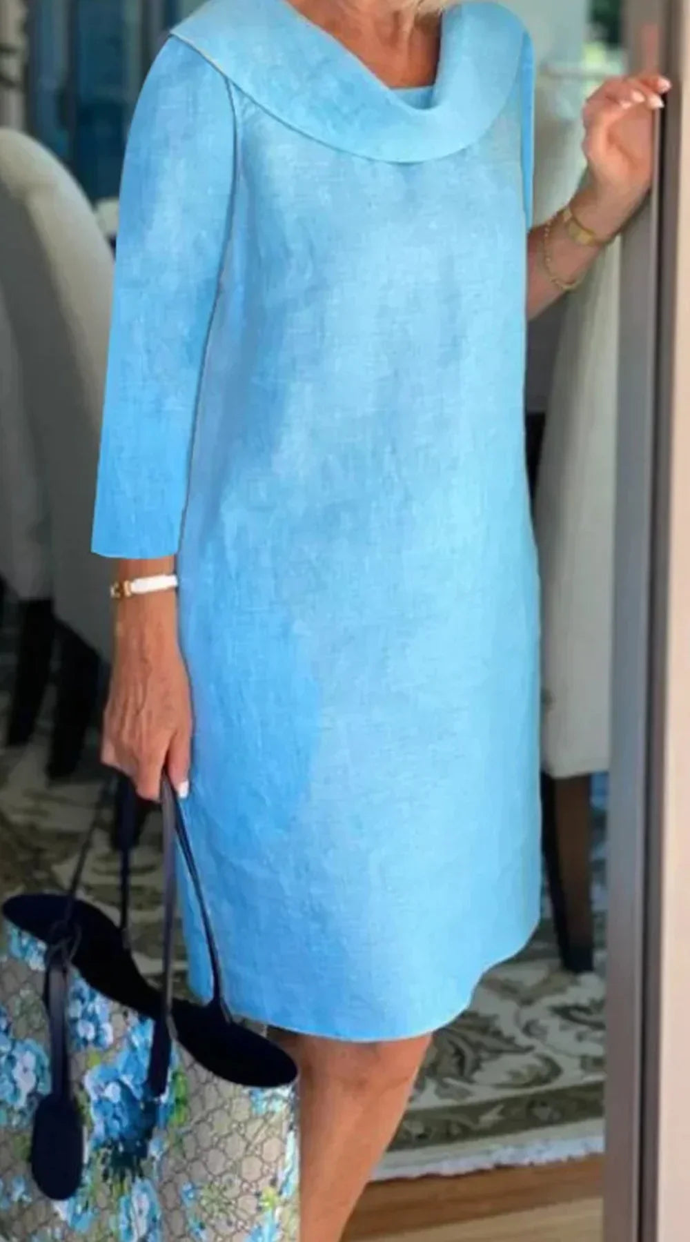 TS | Dress with collar