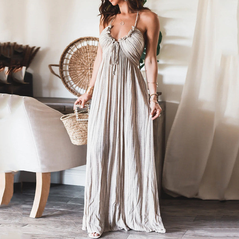 TS | Elegant halterneck dress