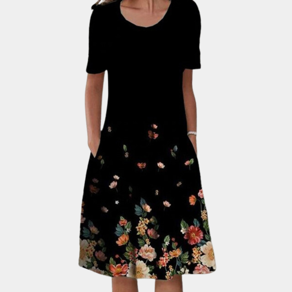 LM | Casual women's midi dress