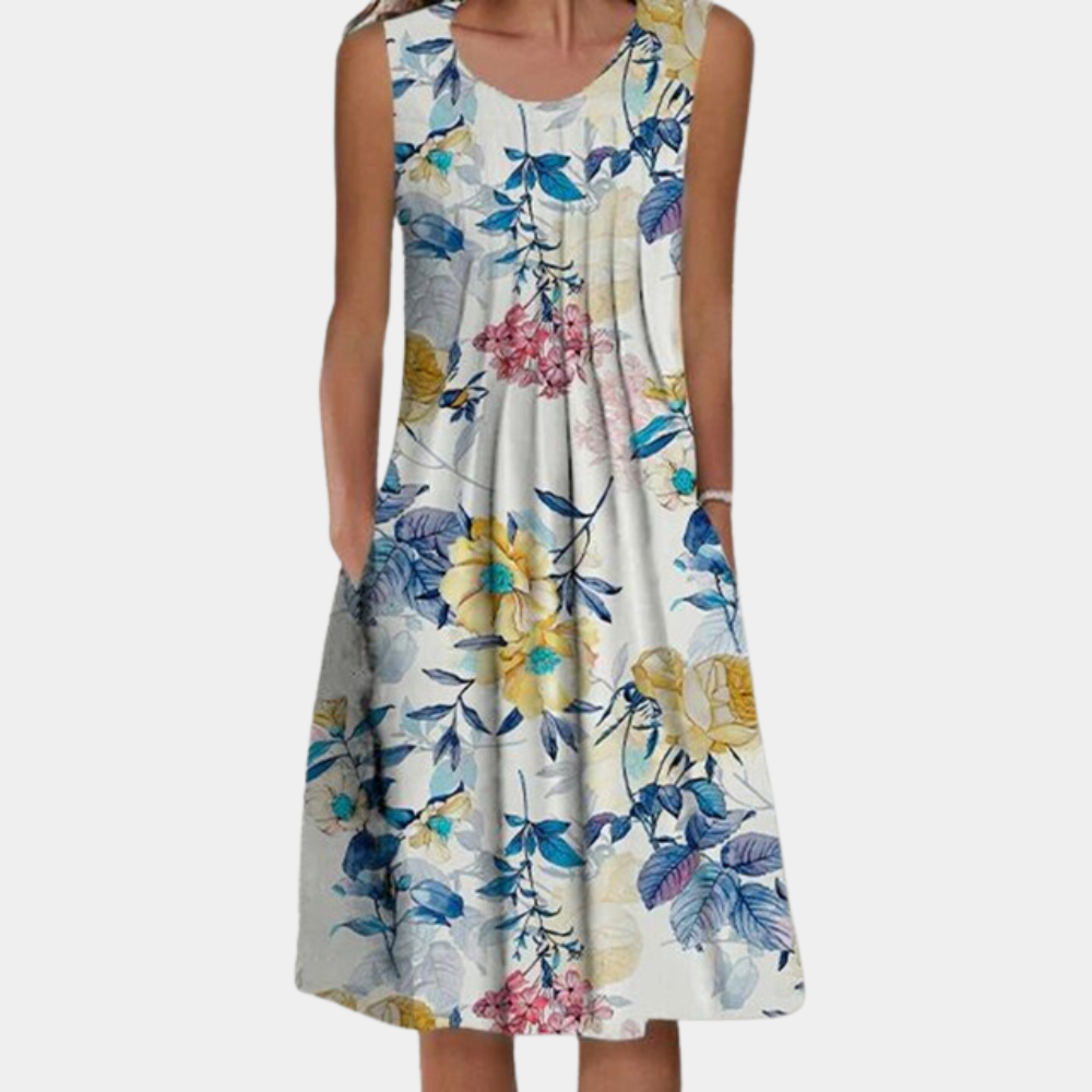 LM | Casual women's midi dress