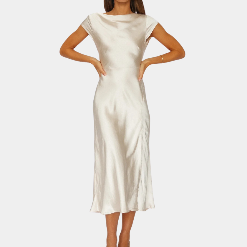 LM | Tailored and elegant summer dress