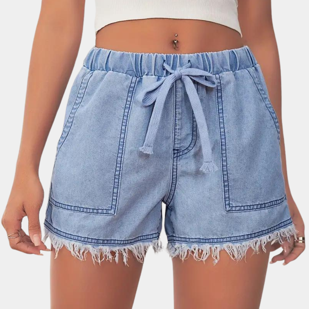 TS | Shorts for women with golf hem and drawstring
